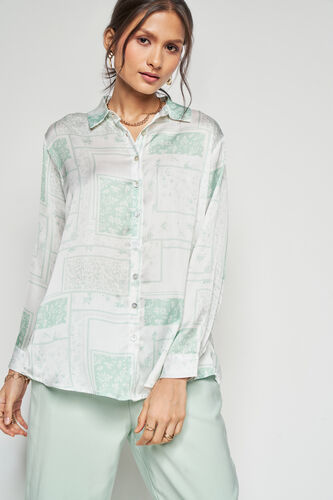 Sage Green To Be Shirt Top, Sage Green, image 3
